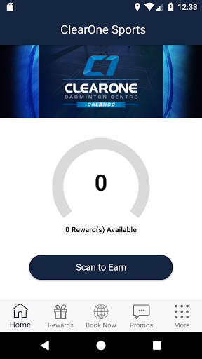 Android application ClearOne Sports FL Rewards screenshort