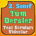 Cover Image of ダウンロード 2. Sınıf Tüm Dersler Testler, Konu Anlatımı Video 2.2 APK