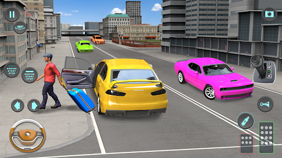 Stadt Taxi Fahren: Taxi Spiele Screenshot