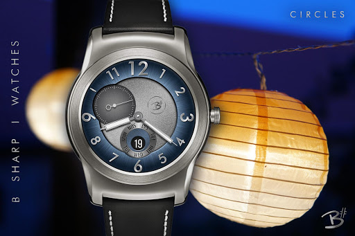 Circles - luxury watch face fo