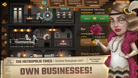 Metropolis Tycoon: Mining Game