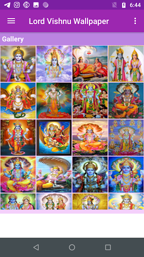 Lord Vishnu Wallpaper Screen 2