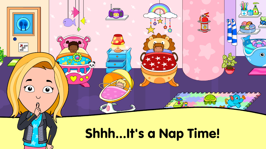 My Tizi Town Daycare Baby Game 2.4.7 APK + Mod [Unlocked] for Android.