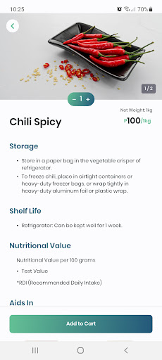 Android application Felicity screenshort
