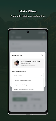 Trip Trader Screen 2