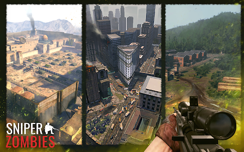 Zombie Penembak Jitu: Game Offline 3D