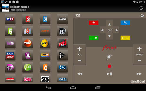 Télécommande pour Freebox Screenshot