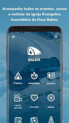 Android application Catedral Baleia screenshort