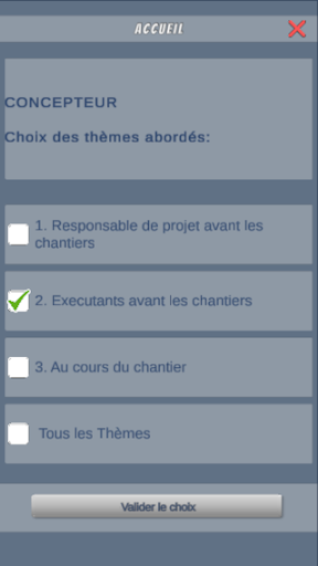 AIPR entrainement Screen 2