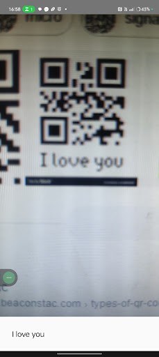 QR BARCODE & TEXT Scanner Screen 2