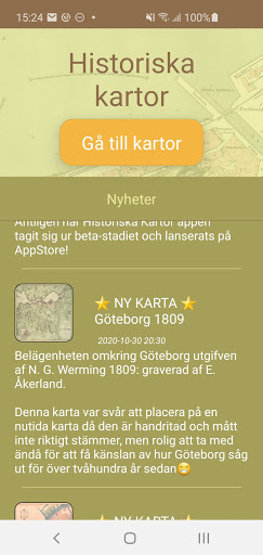 Historiska kartor Screen 2