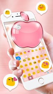Rose Gold Keyboard - Phone8,OS12 ,Emojis 7.0.1_0126 screenshots 2