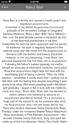 Ross J. Barr  Clinic