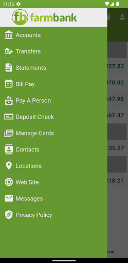 farmbank mobile Screen 2