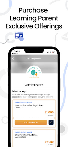 Learning Parent Screen 2