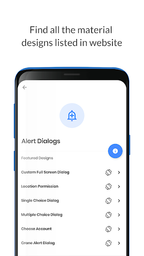 CodeX - Android Material UI Te Screenshot 2 - AppWisp.com