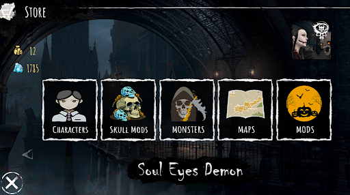 Soul Eyes Demon: Horror Skulls 2