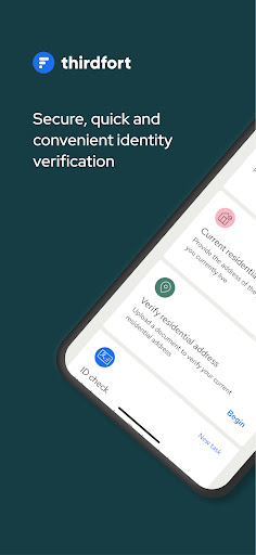 Android application Thirdfort screenshort