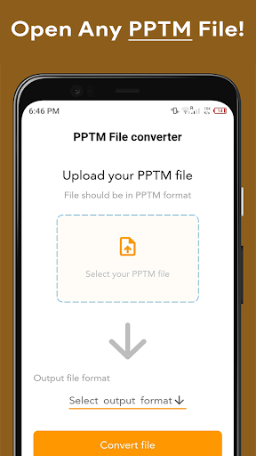 PPTM File Viewer - PPTM To PDF Screen 3