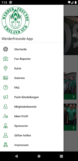Werderfreunde-App Screen 3