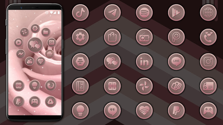 Rose Gold Theme - v1.0.1 - (Android)