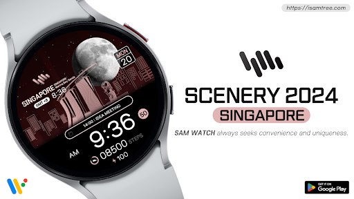 Android application SamWatch Scenery 2024 SIN screenshort