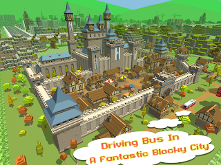 Coach Bus Craft City Driving - Screenshot 1