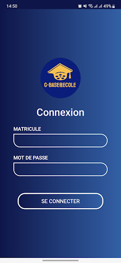 Android application G-Base@Ecole screenshort