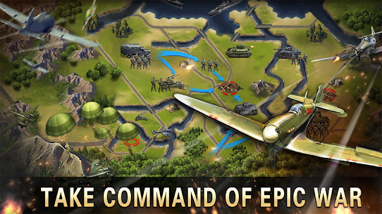 World War 2 WW2 Strategy Game v3.1.4 Mod Apk (Money/Medels Unlock) Free For Android 5
