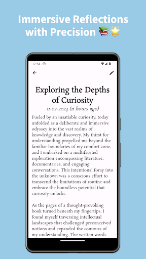 Writestone - Minimal Journal Screen 2