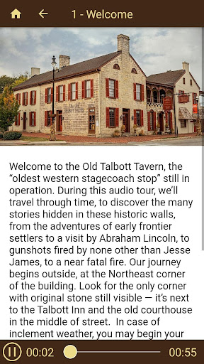 Old Talbott Tavern Screen 2