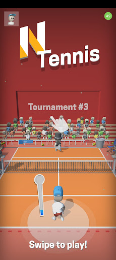 Android application N-Tennis screenshort