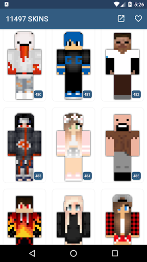 Skins for Minecraft Screen 2
