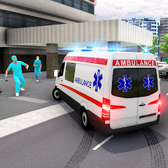 Ambulance Simulator Car Driver Mod apk versão mais recente download gratuito