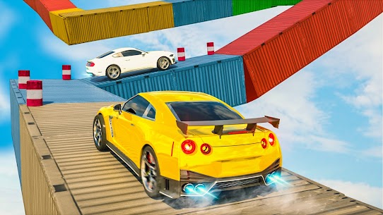 Crazy Car Stunt Game 2022 Mod Apk : Mega Ramp Car Games 3D for Android 5