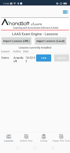App preview