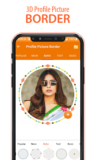 Android application 3D Profile Picture Border screenshort