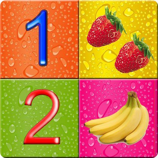 Kids numbers  counting game  Icon