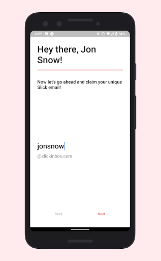 Slick Inbox Screen 3