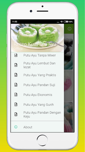 Putu Ayu Cake Recipe Offline