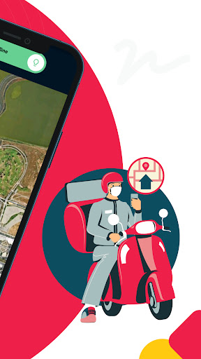 FoodBag Rider Screen 2