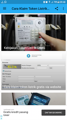Cara Klaim Token Listrik Gratis 2021 - PLN Mobile