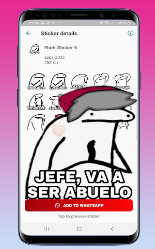 Wasticker  FLORK para whatsapp