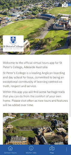 Android application St Peters College, Adelaide screenshort