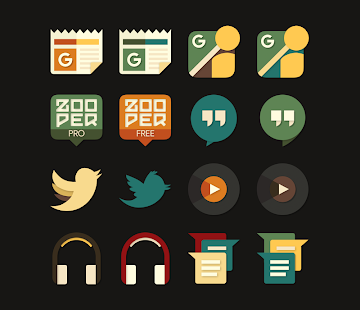 Dynasty - Retro Icon Pack Bildschirmfoto