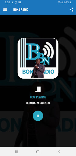 Android application Bona Radio screenshort