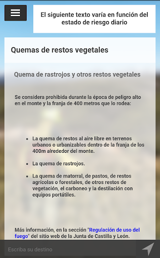 Incendios Forestales Castilla Screen 3