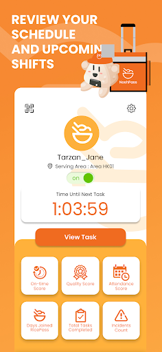 Android application TMS - Driver screenshort