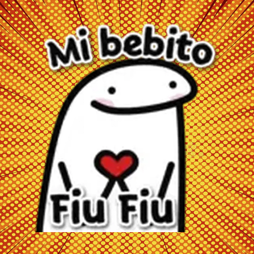 Stickers de Flork y Bebito Fiu logo