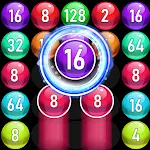 Cover Image of Download Mballs 2048 Number merge game  APK